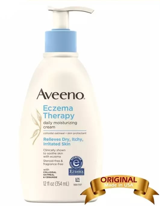 Aveeno Eczema Therapy Daily Moisturizing Cream Fragrance-Free