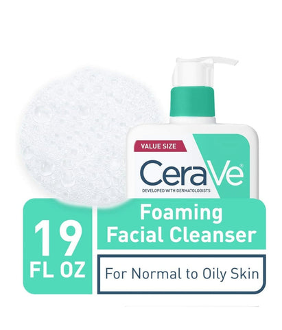 Foaming Facial Cleanser, For Normal to Oily Skin