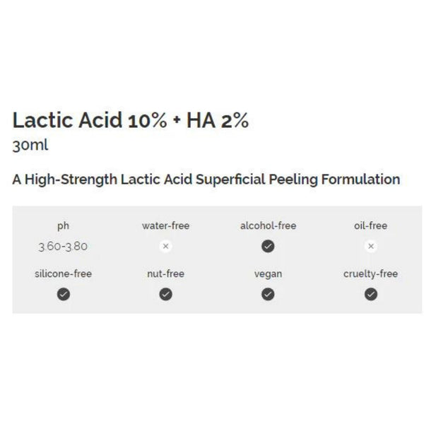 The Ordinary Lactic Acid 10% + Ha 2%