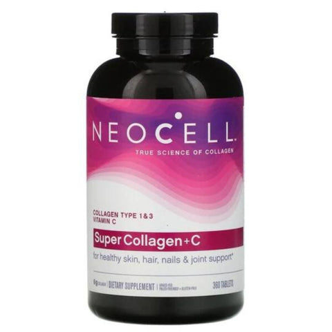 Neocell, Super Collagen + C, Type 1 & 3, 6,000 mg