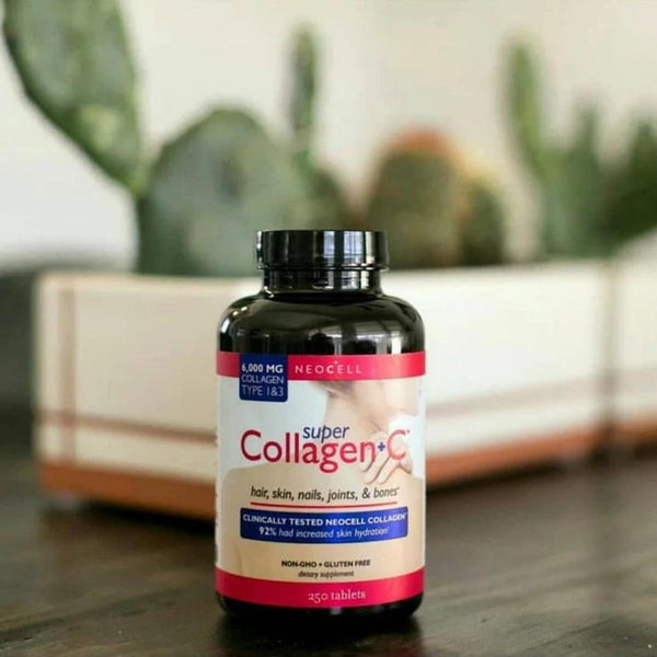 Neocell, Super Collagen + C, Type 1 & 3, 6,000 mg