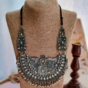 Antique Oxidized Oversized Statement Set.