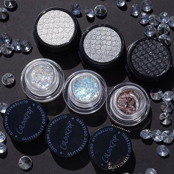 Colourpop smoke n' mirrorsglitter gel mini kit