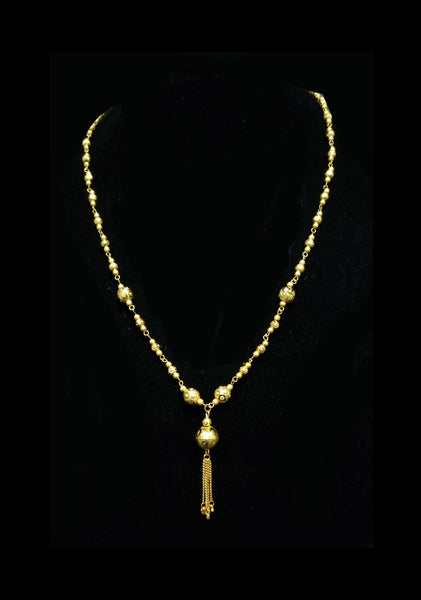 Gold-Plated Mala.