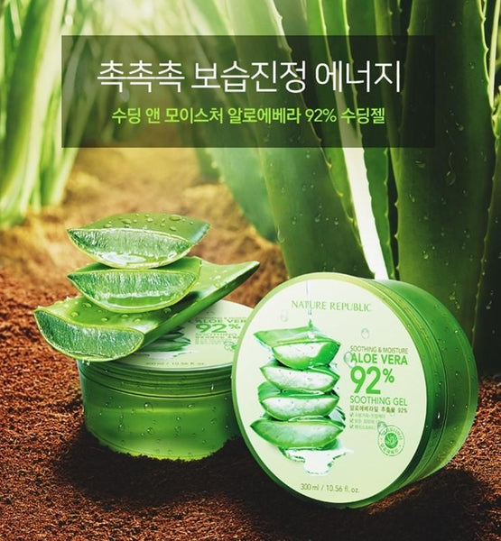 Nature Republic - Soothing & Moisture ALOE VERA 92% Soothing Gel