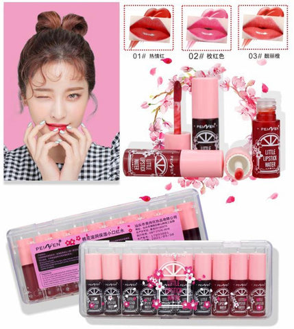 Peiyen little water lipstick 10 pcs set