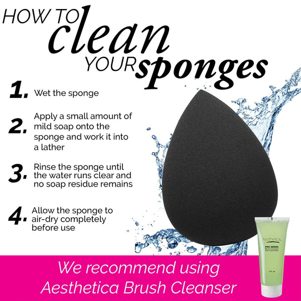 Aesthetica Cosmetics Beauty Sponge Blender