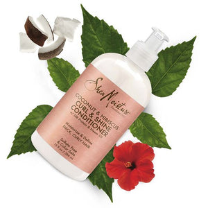 Curl & Shine Conditioner, Coconut & Hibiscus, 13 fl oz (384 ml)