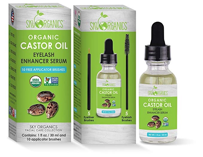 Sky Organics 100% Pure Organic Castor Oil - 16oz for sale online