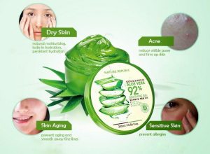 Nature Republic - Soothing & Moisture ALOE VERA 92% Soothing Gel