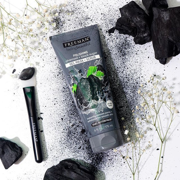 Freeman

Polishing Charcoal + Black Sugar Gel Mask + Scrub