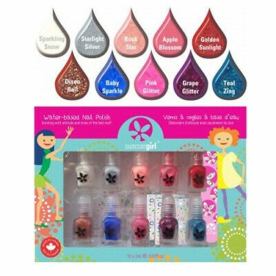 Suncoat Water-Based Nail Polish Kit