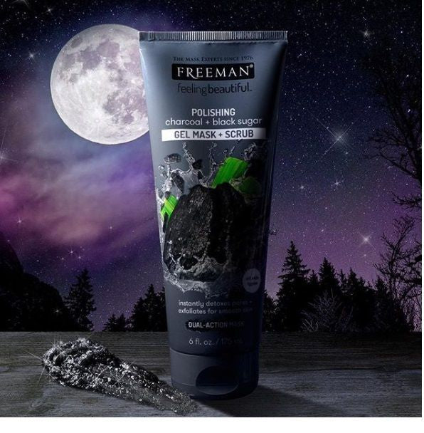 Freeman

Polishing Charcoal + Black Sugar Gel Mask + Scrub