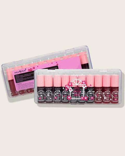 Peiyen little water lipstick 10 pcs set