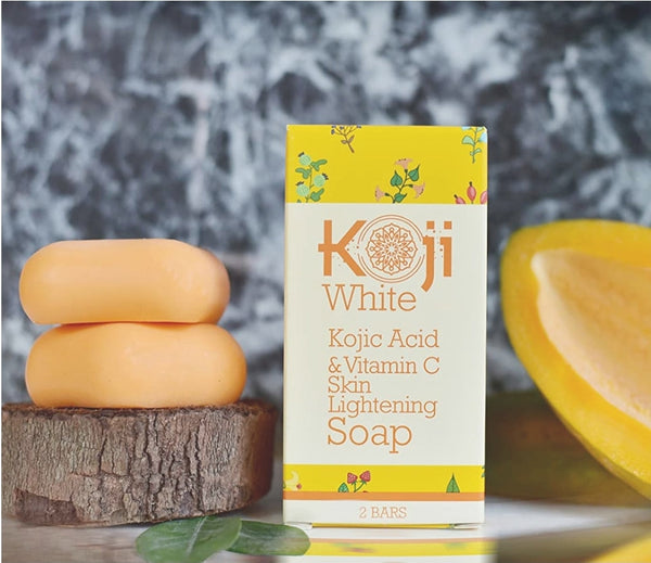 Kojic Acid & Vitamin C Whitening Soap (2.82 oz / 2 Bars) 