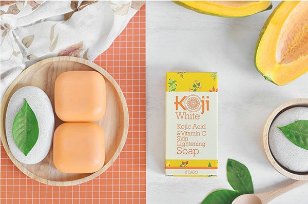 Kojic Acid & Vitamin C Whitening Soap (2.82 oz / 2 Bars) 