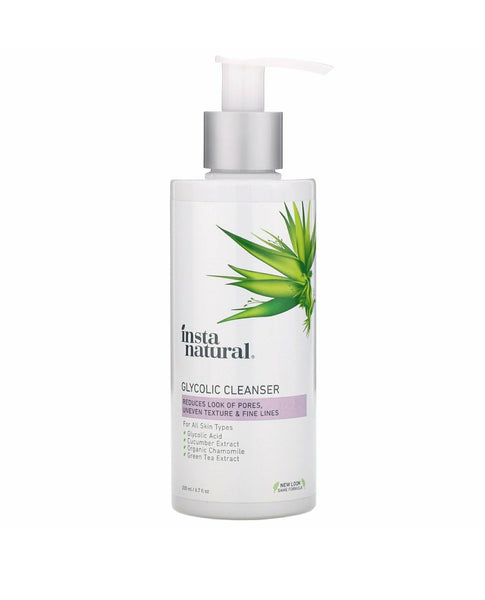 Insta naturals Glycolic Cleanser, 6.7 fl oz (200 ml)