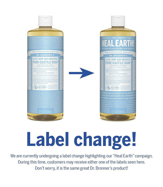 Dr. Bronner's - Pure-Castile Liquid Soap