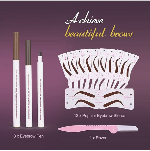 Eyebrow Stencil Kit