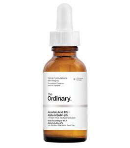 THE ORDINARY

Ascorbic Acid 8% + Alpha Arbutin 2%( 30ml)