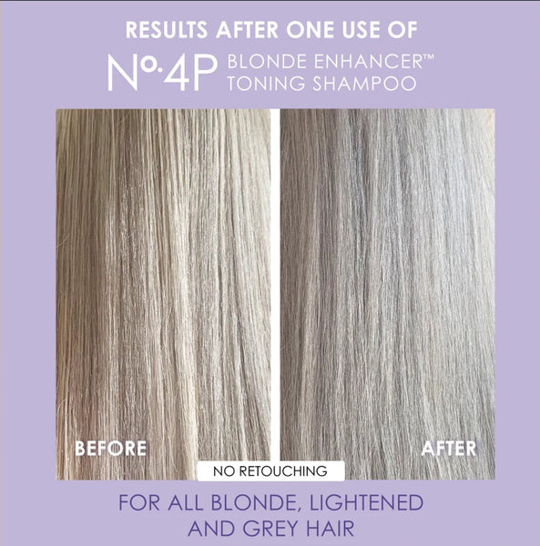 OLAPLEX Nº.4P Blonde Enhancer Toning Shampoo

REPAIRS, HYDRATES, & BRIGHTENS