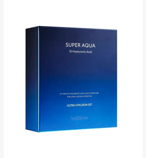 [MISSHA] Super Aqua Ultra Hyalron Set (Include 4 Items)