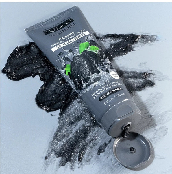 Freeman

Polishing Charcoal + Black Sugar Gel Mask + Scrub