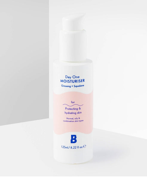 BY BEAUTY BAY

DAY ONE MOISTURISER WITH GINSENG AND SQUALANE