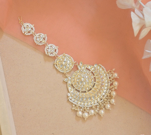 Sheeshphool Oversized Maangtikka.