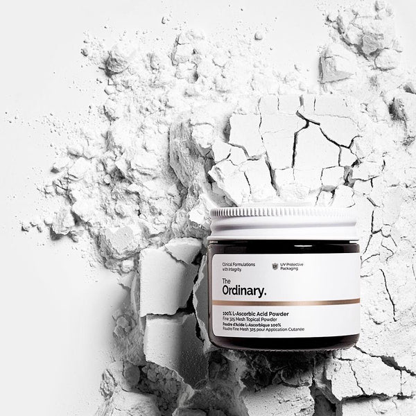 The Ordinary 100% L-Ascorbic Acid Powder Fine 325 Mesh Topical Powder w Vitamin C