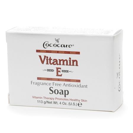 Cococare, Vitamin E Soap, Fragrance Free Antioxidant