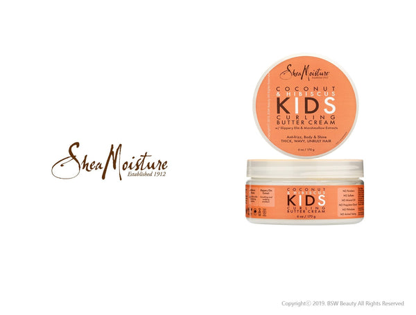 Shea Moisture Kids Curl Butter Cream Coconut & Hibiscus 6 Ounce