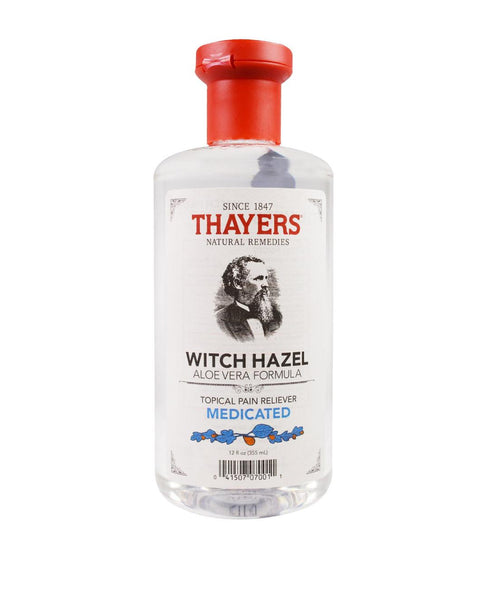 Thayers -  Alcohol-Free Toner, Witch Hazel, 12-Ounces