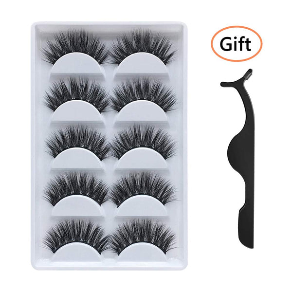 False Eyelashes, 3D Faux Mink Fake Eyelashes